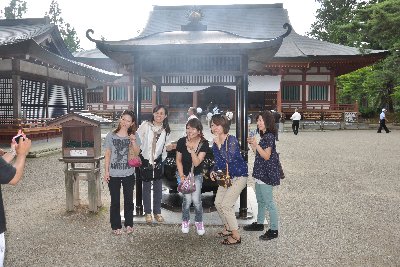 研修旅行(平泉中尊寺）